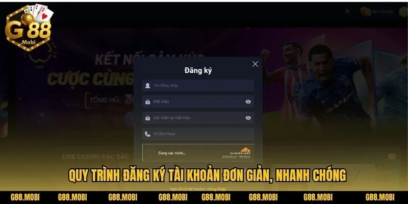 Hướng dẫn đăng ký tài khoản và nạp/rút tiền an toàn trên G88