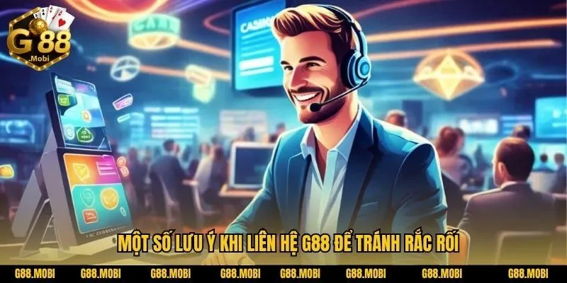 Hướng dẫn liên hệ G88 khi cần hỗ trợ